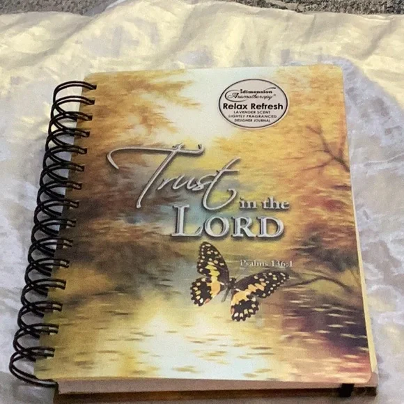 ππ»πNWT βTrust in the Lord βWire bound Brand New with tags Beautiful Journal ππ»π - Picture 3 of 10